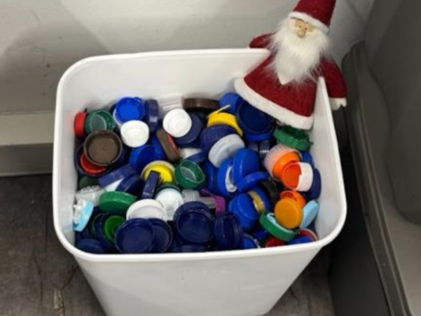 Recolha de Tampas Solidárias